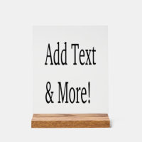 Ajouter du texte et plus ! Customisez votre propre