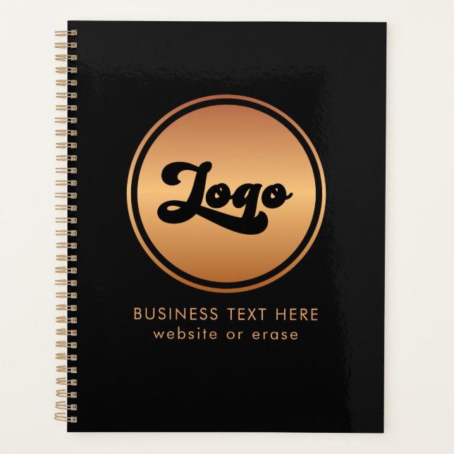 Ajouter Gold Business Company Logo & Text Professi (Devant)