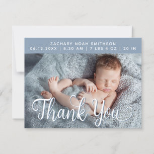 Ajouter la carte de Faire-part de naissance Merci 