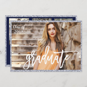 AJOUTER LA PHOTO - Invitation Parties scintillant 