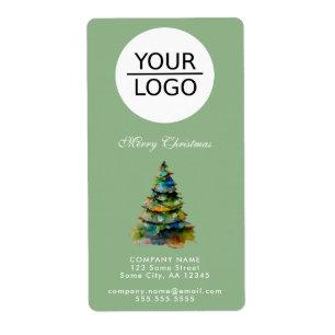 Ajouter le logo Christmas Tree Company Green Addre