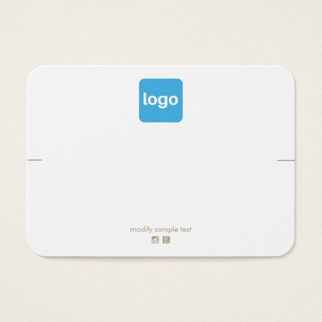 Ajouter le support d'affichage du collier de logo (Devant)