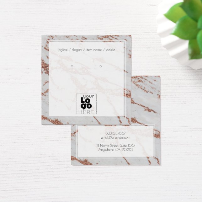 Ajouter Logo Rose Parties scintillant or  marbre d (Bureau)