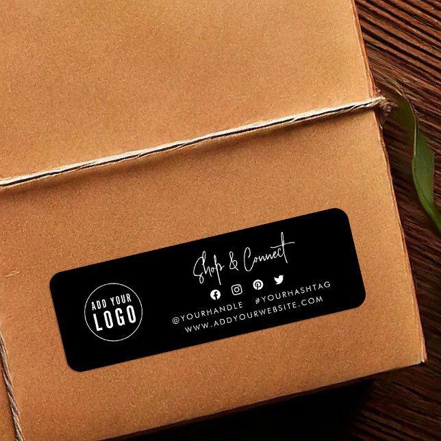 Ajouter Logo Script moderne Shop Connecter Couleur (Créateur téléchargé)