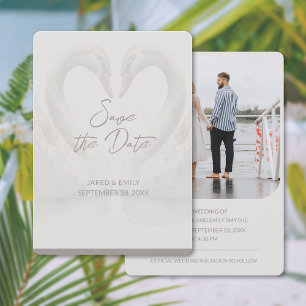 Ajouter photo Swan Wedding Enregistrer les cartes 