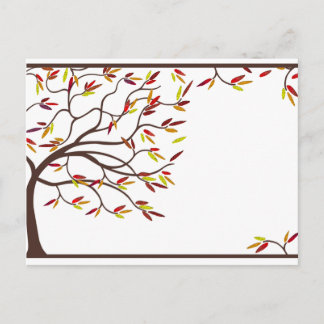 Ajouter un Invitation d'automne de texte personnal