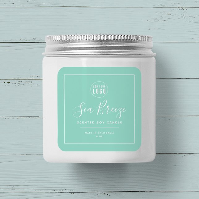 Ajouter un logo Bordure blanche - Étiquette de pro (Créateur téléchargé)