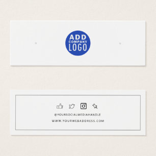 Ajouter un logo personnalisé Boucles d'oreilles Ca