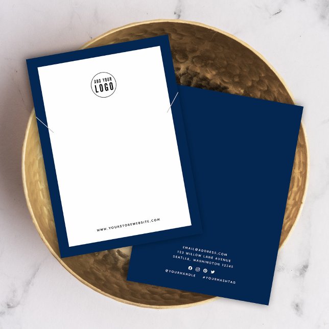 Ajouter un logo personnalisé Couleur de bordure Co (Créateur téléchargé)