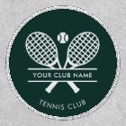Ajouter Un Nom De Club Tennis Icônes Vert N'Import