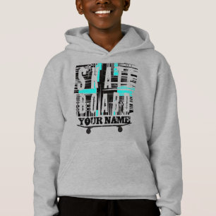 Ajouter un nom Skateboard Texte Sweat - shirt à ca
