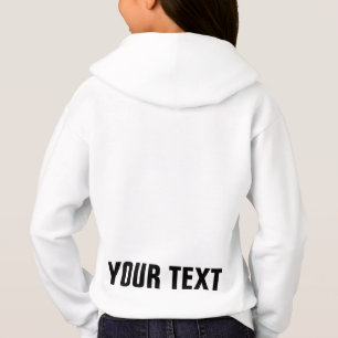 Ajouter un nom Texte Double face Modèle Girls Mode