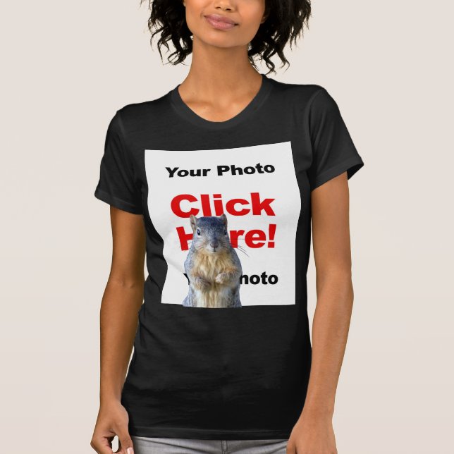 Ajouter un t-shirt personnalisé avec une photo d'u (Devant)
