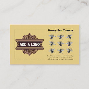 Ajouter une carte de fidélité Logo Honey Bee