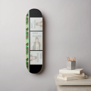 Ajouter Votre Camouflage Photo Skateboard