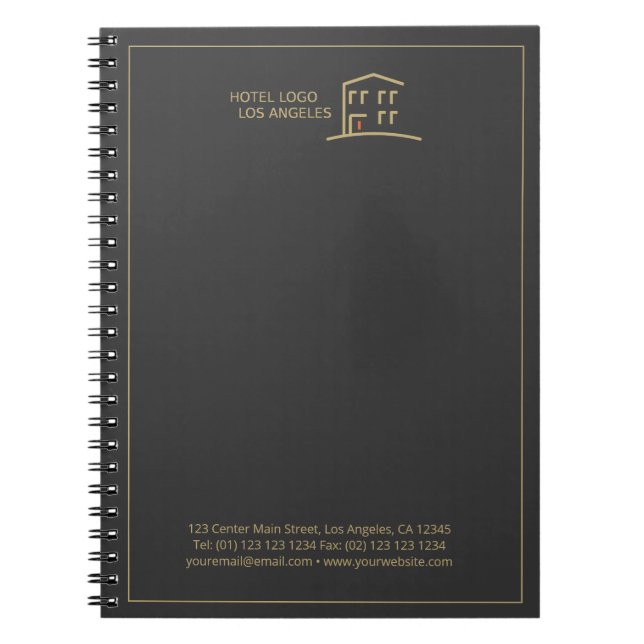 Ajouter votre Carnet d'affaires Logo (Devant)