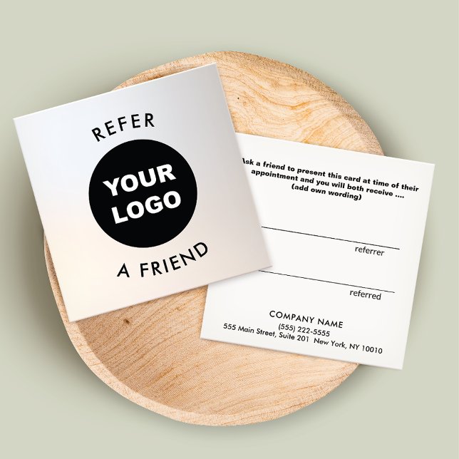 Ajouter votre carte de référence client Logo (Créateur téléchargé)