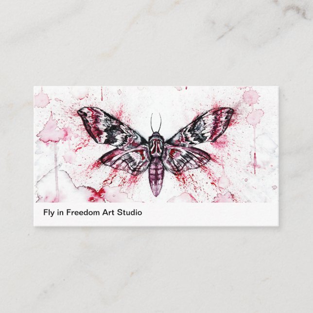 Ajouter votre Carte de visite photo Art QR Code (Devant)