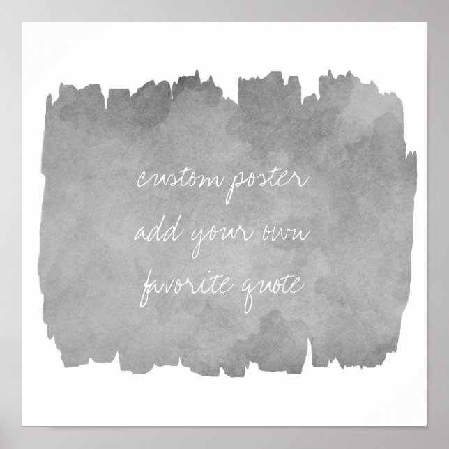 ajouter votre devis aquarelle peinture poster art  (Devant)