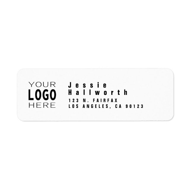 Ajouter votre logo | Adresse de retour de look mod (Devant)