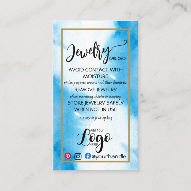 AJOUTER VOTRE LOGO CARTES DE SOINS CARTES PETIT US (Devant)
