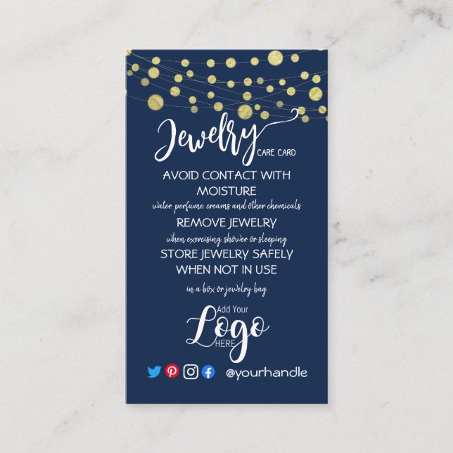 AJOUTER VOTRE LOGO CARTES DE SOINS CARTES PETIT US (Devant)