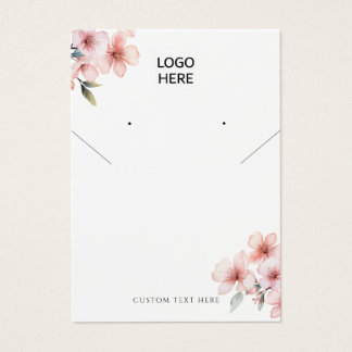 Ajouter Votre Logo Collier Boucles d'oreilles Cart