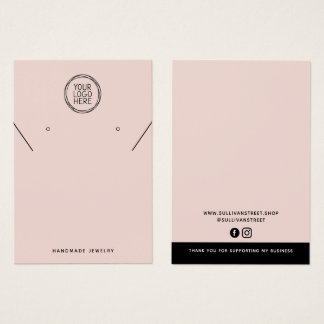 Ajouter Votre Logo Collier Boucles d'oreilles Cart