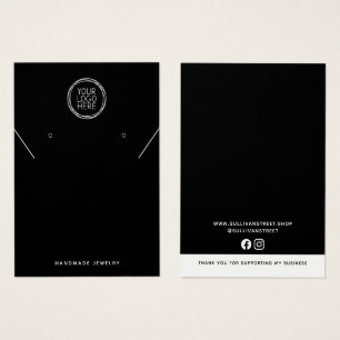 Ajouter Votre Logo Collier Boucles d'oreilles Cart