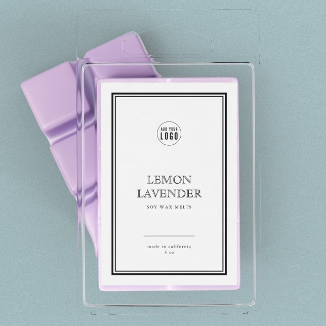 Ajouter votre logo Étiquette de produit frontalier (Créateur téléchargé)