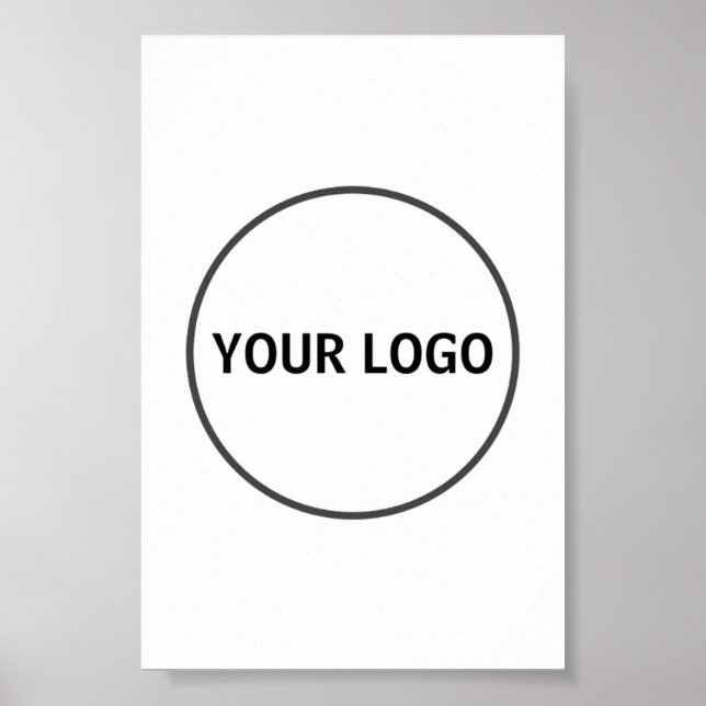 Ajouter votre logo Poster personnalisé (Devant)