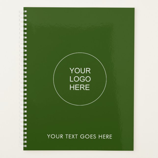 Ajouter Votre Logo Texte Ici Modèle Forest Green (Devant)