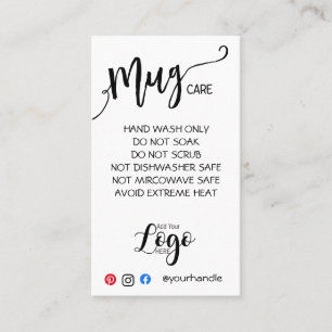 AJOUTER VOTRE LOGO TOMBE CARTES DE SOINS vinyle af