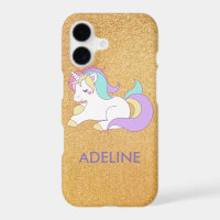 Ajouter Votre Nom Cute Magique Unicorn Personnalis