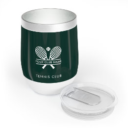 Ajouter Votre Nom De Club Joueurs De Tennis Vert N
