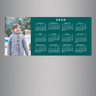 Ajouter votre photo 2026 Calendrier sur Magnet Tur