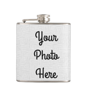 Ajouter votre photo/design - Flacon de hanche