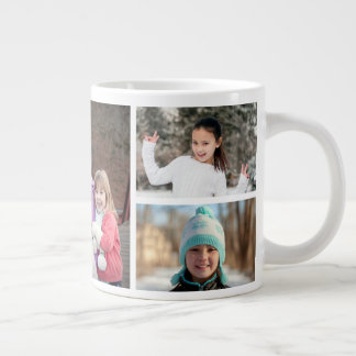 Ajouter votre propre 5 photo Collage de café Mug