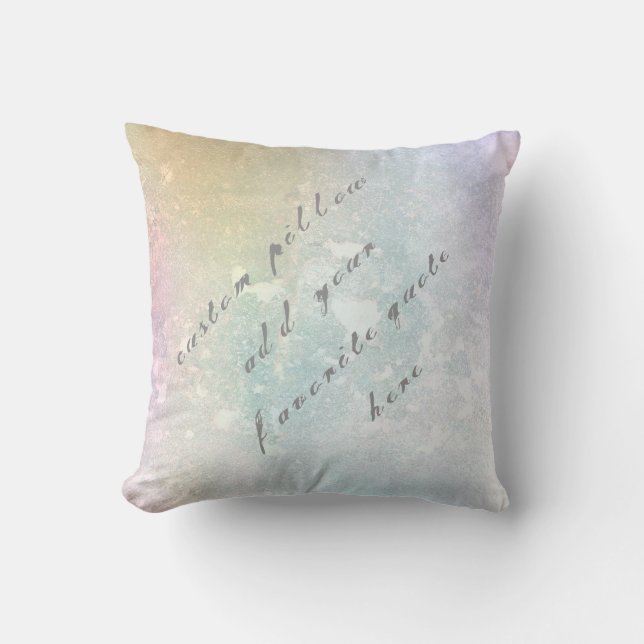 ajouter votre propre coussin de devis pour la déco (Recto)