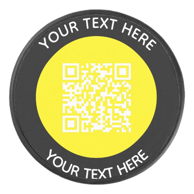 Ajouter votre propre ronde QR Code texte Analyse M (Devant)