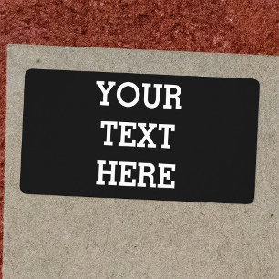 Ajouter votre propre texte personnalisé ici noir e