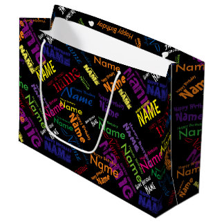 Ajoutez le grand sac de cadeau d'anniversaire