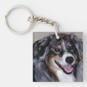 ajoutez un porte - clé acrylique double face de