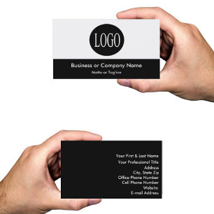 ajoutez votre logo cartes de visite logo carte de