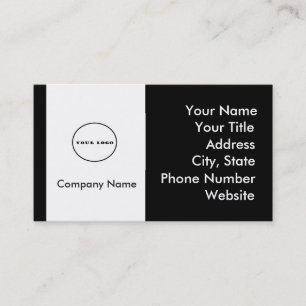 ajoutez votre logo cartes de visite logo carte de