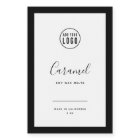 Ajoutez votre logo et votre Étiquette de couleurs 