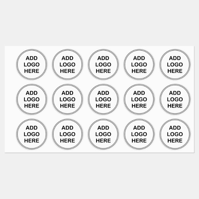 Ajoutez votre logo Étiquette imperméable (Feuille)