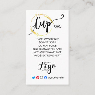 AJOUTEZ VOTRE LOGO GOUTTE CARTES CARTES vinyle or