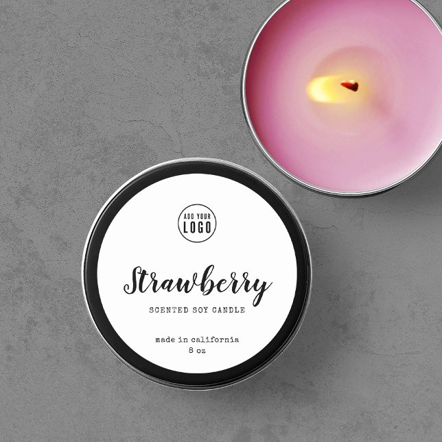 Ajoutez votre logo script et étiquette de produit  (Créateur téléchargé)