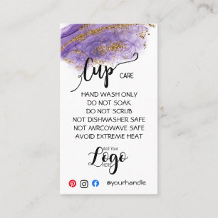 AJOUTEZ VOTRE LOGO Tasse CARTES DE SOINS vinyle af